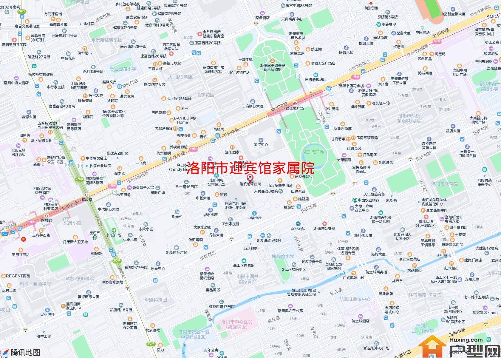 迎宾馆家属院小区 - 户型网