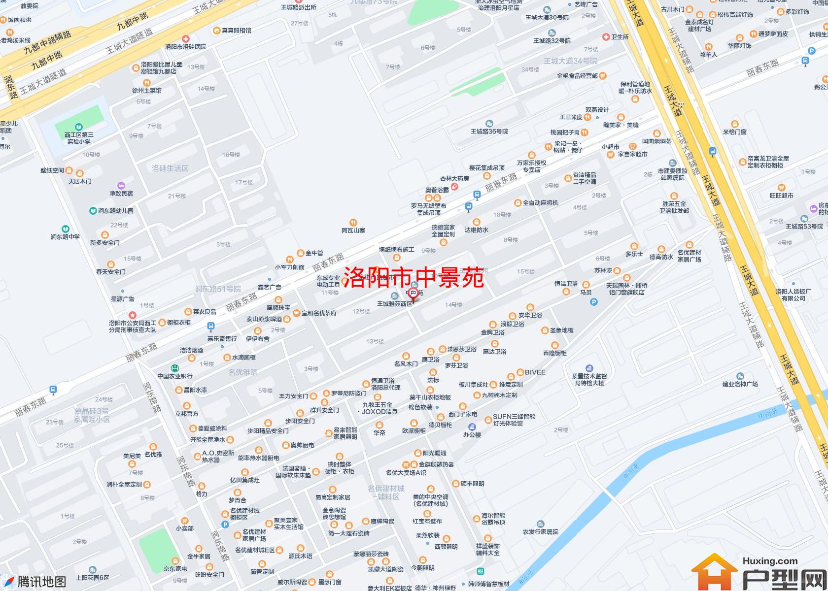 中景苑小区 - 户型网