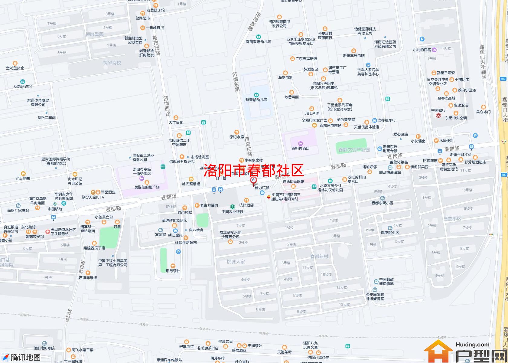 春都社区小区 - 户型网