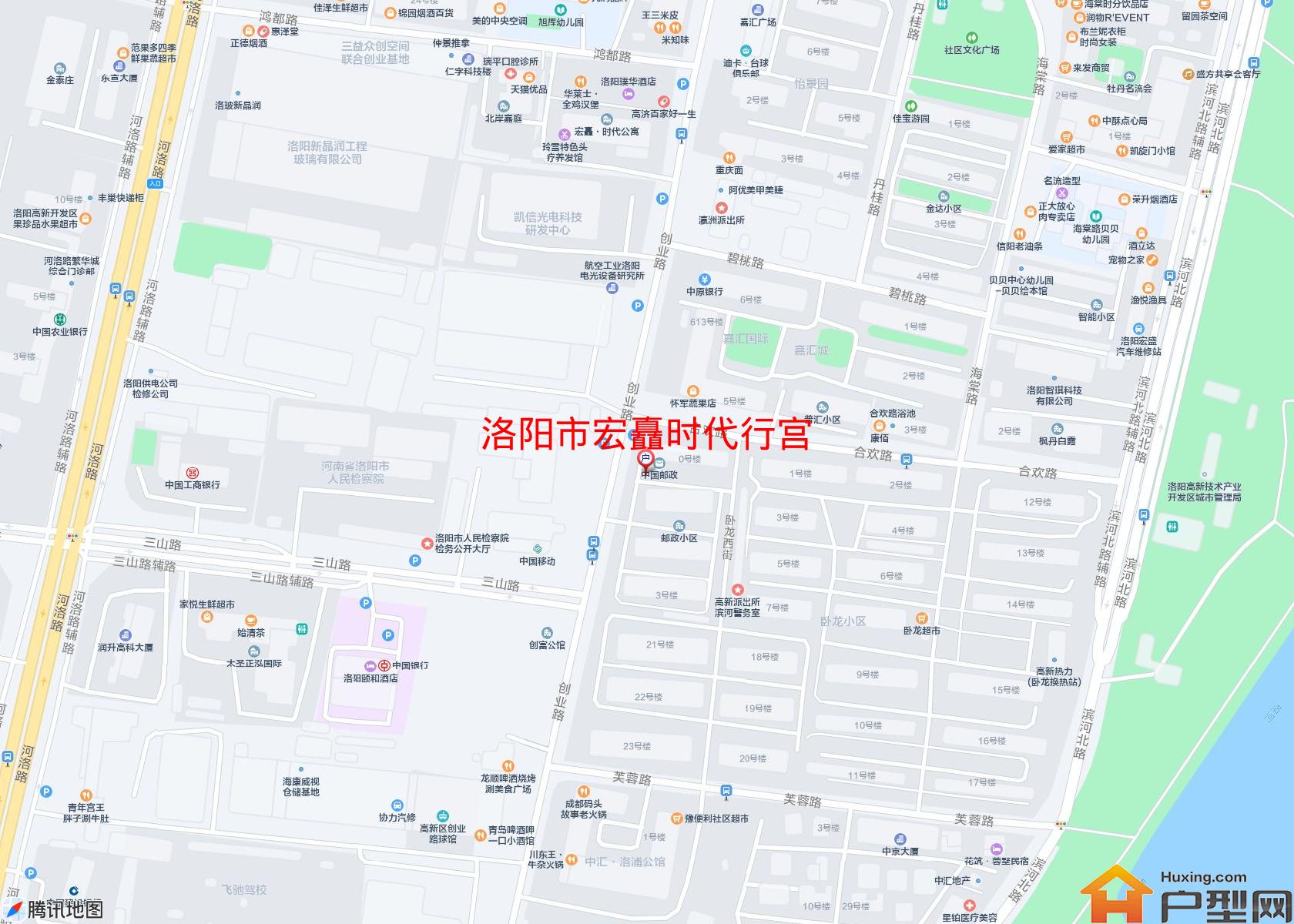 宏矗时代行宫小区 - 户型网