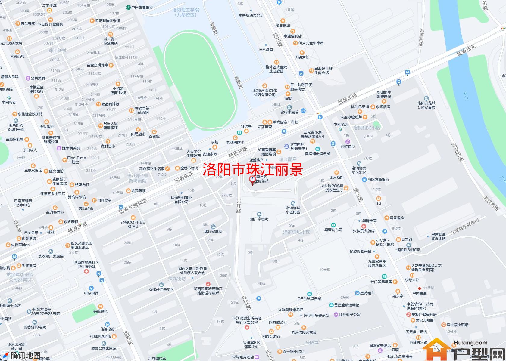 珠江丽景小区 - 户型网