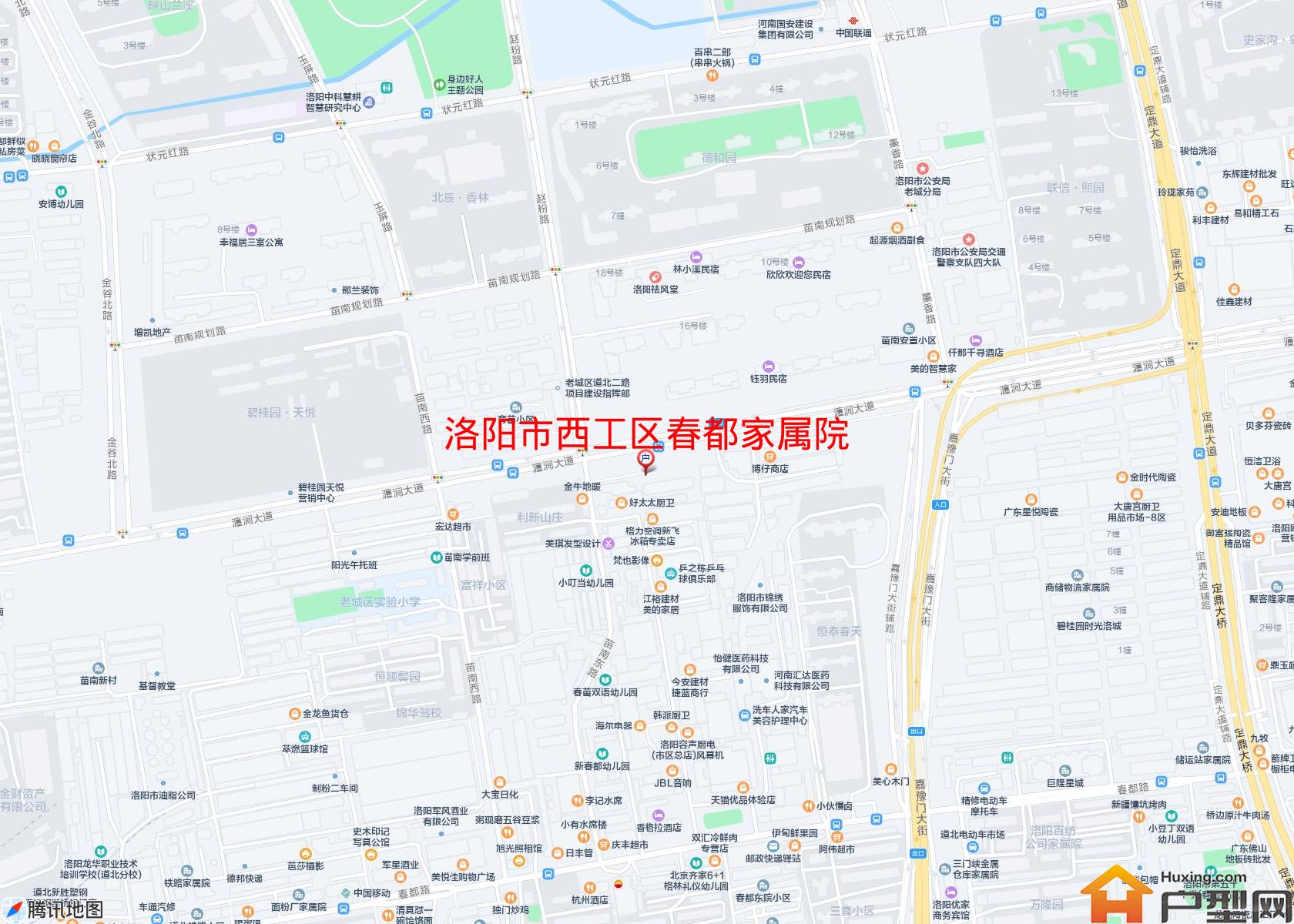 西工区春都家属院小区 - 户型网