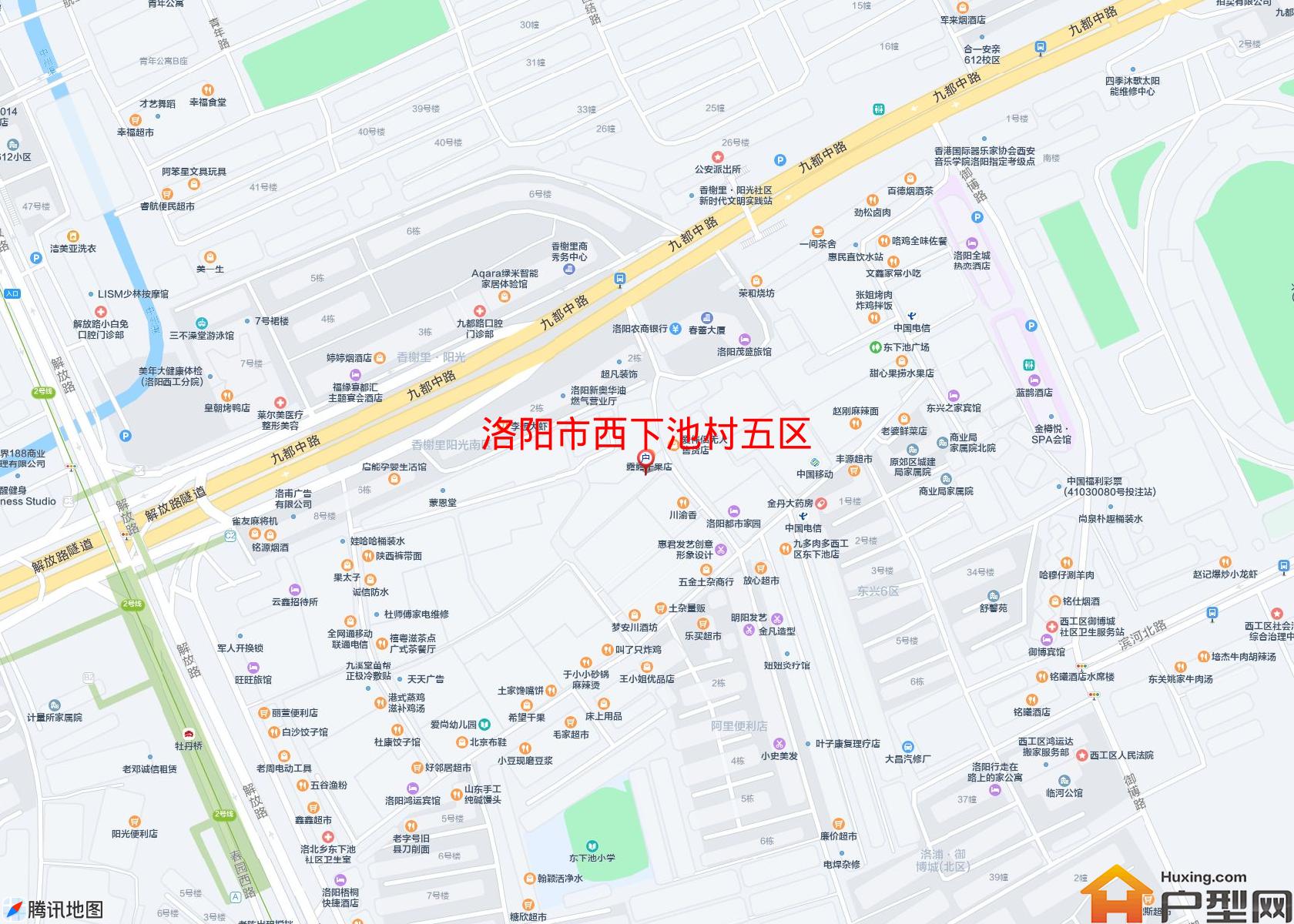 西下池村五区小区 - 户型网
