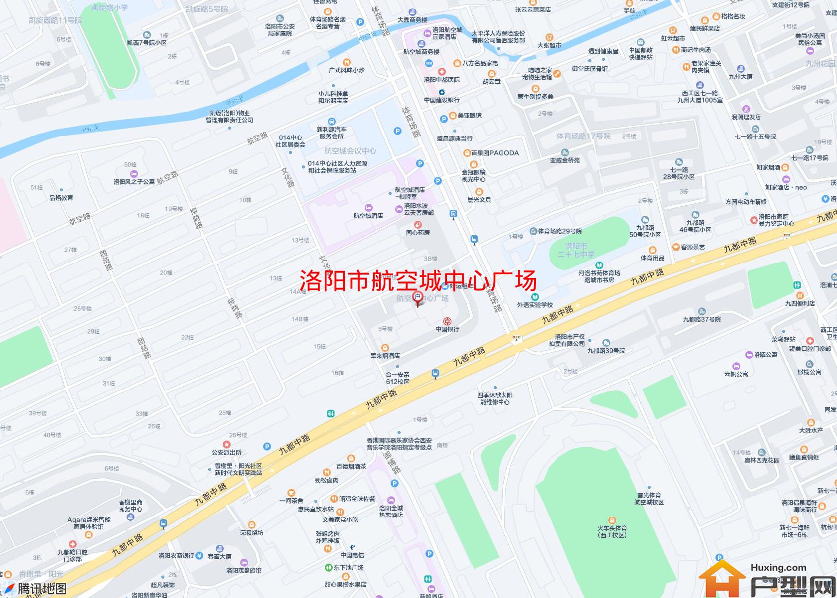航空城中心广场小区 - 户型网