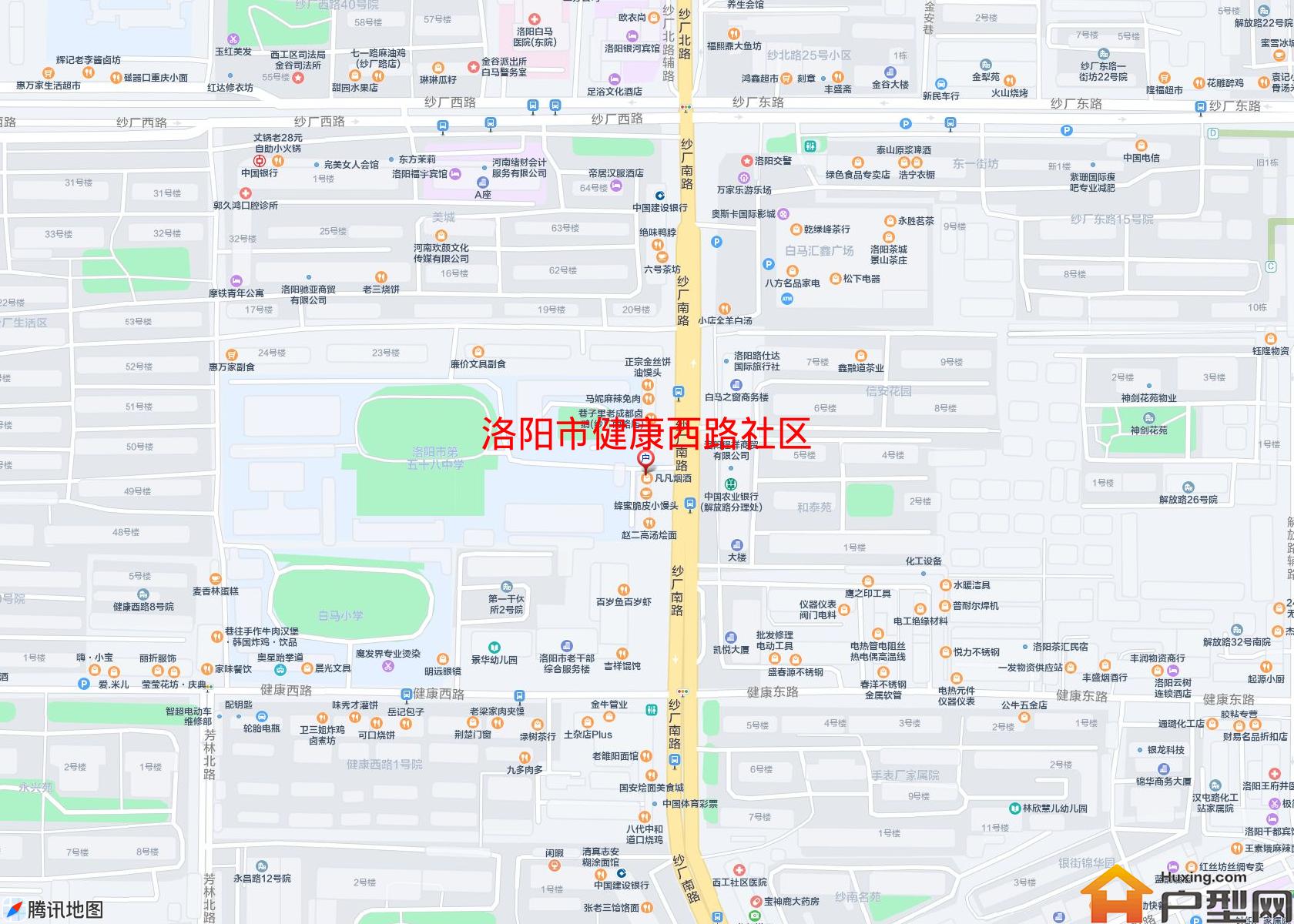健康西路社区小区 - 户型网