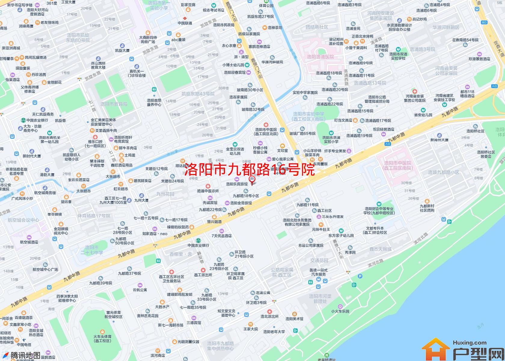 九都路16号院小区 - 户型网