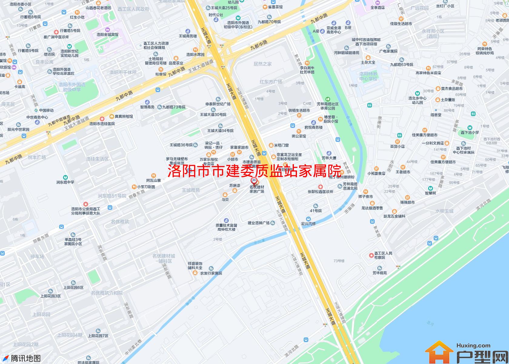 市建委质监站家属院小区 - 户型网