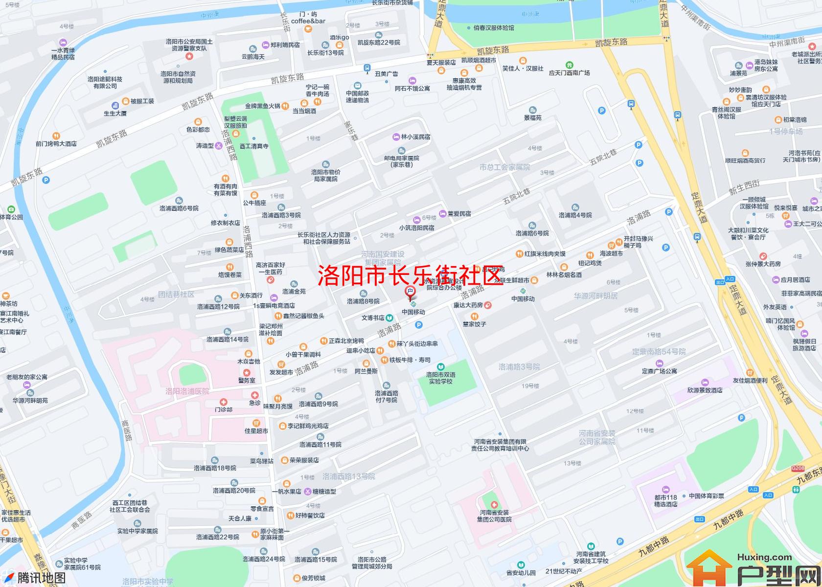 长乐街社区小区 - 户型网
