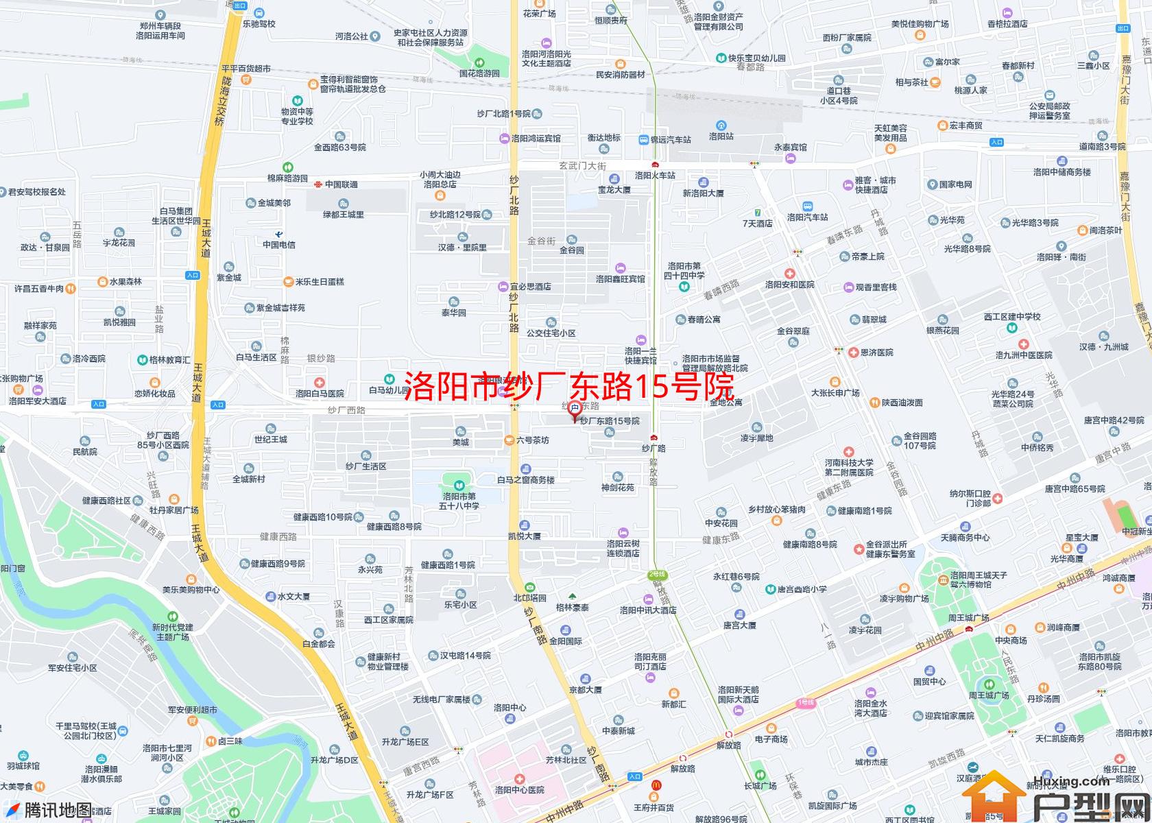 纱厂东路15号院小区 - 户型网