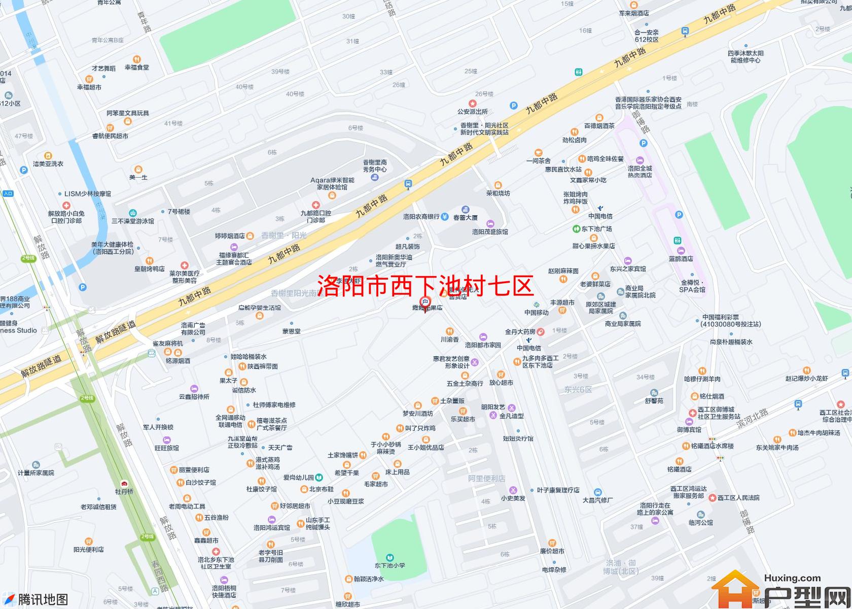 西下池村七区小区 - 户型网