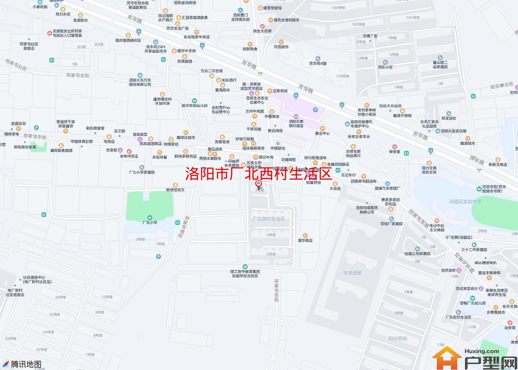 厂北西村生活区小区 - 户型网