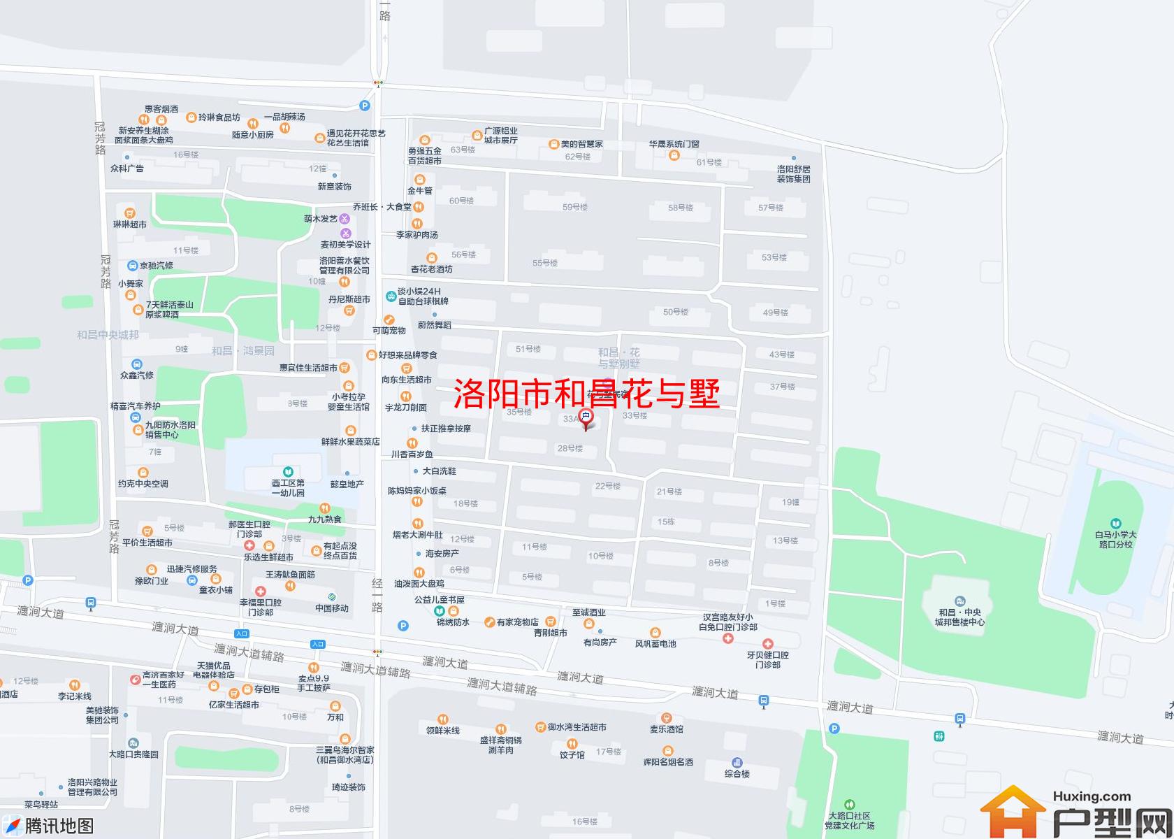 和昌花与墅小区 - 户型网