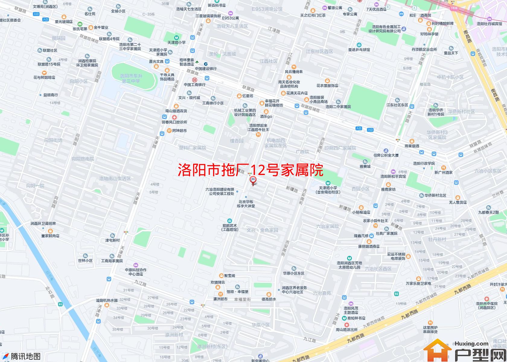 拖厂12号家属院小区 - 户型网