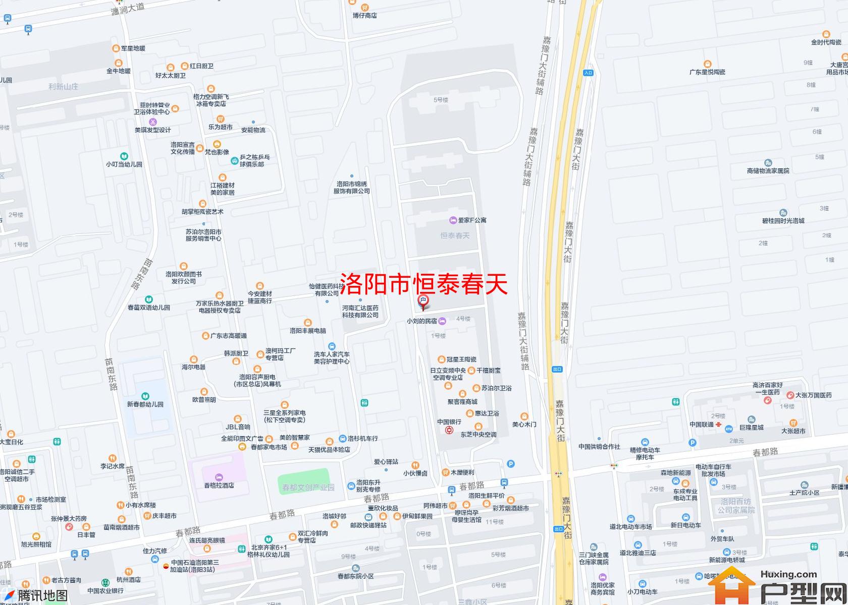 恒泰春天小区 - 户型网 恒泰春天小区 - 户型网