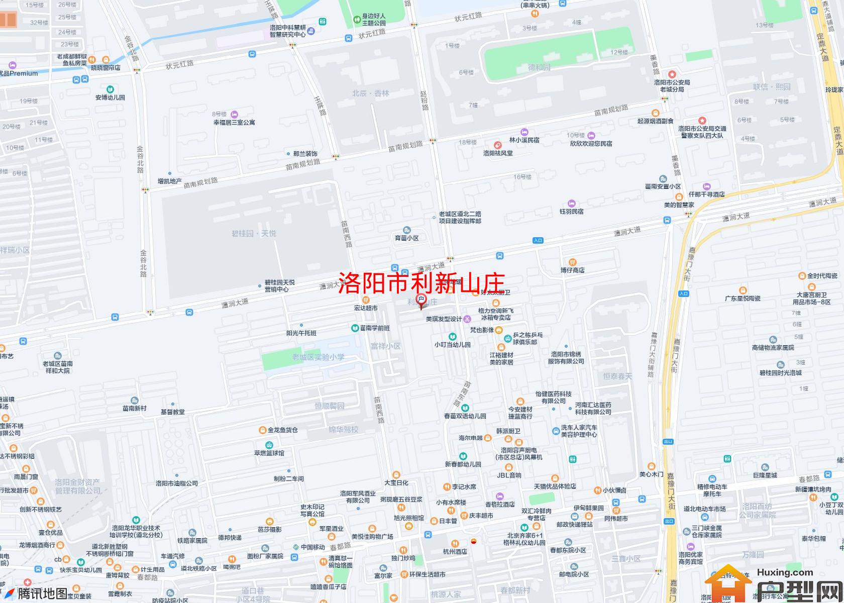 利新山庄小区 - 户型网