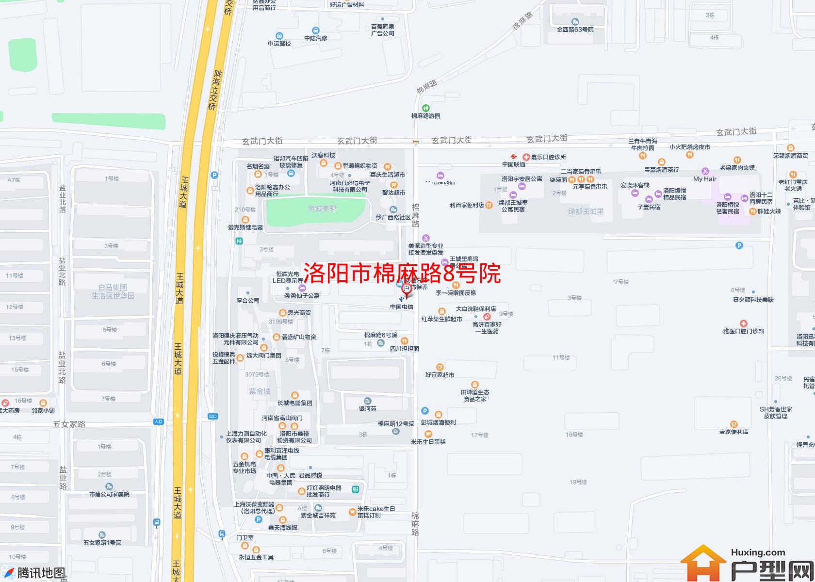 棉麻路8号院小区 - 户型网