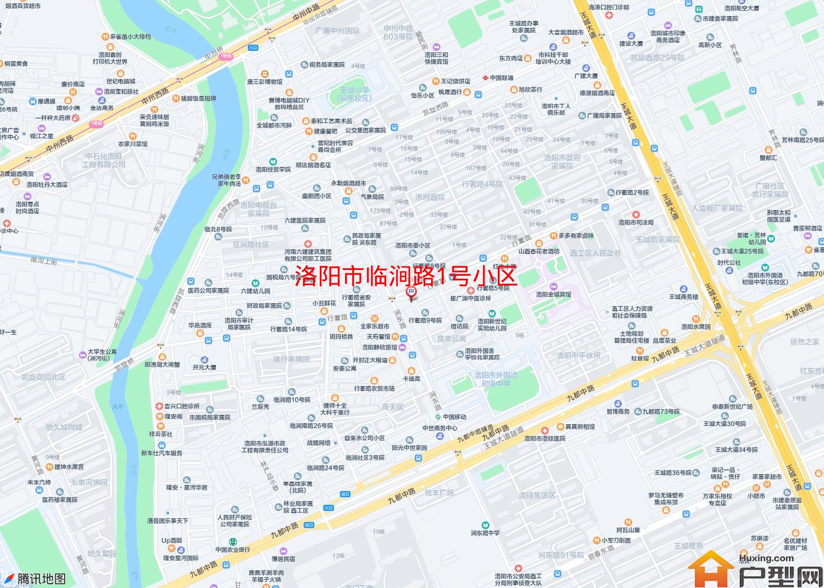 临涧路1号小区小区 - 户型网