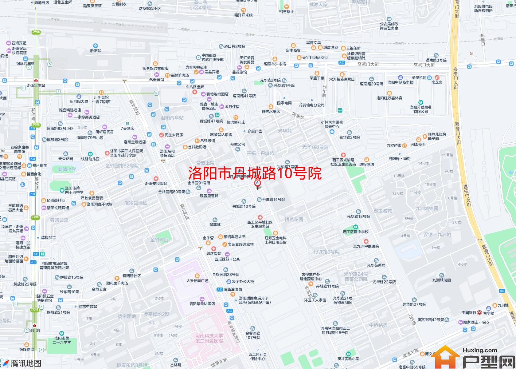 丹城路10号院小区 - 户型网