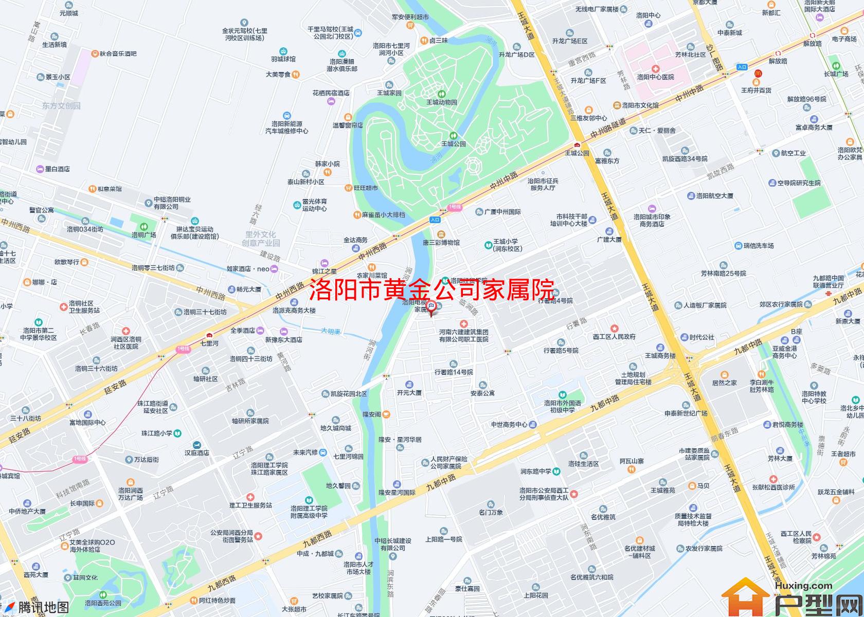 黄金公司家属院小区 - 户型网