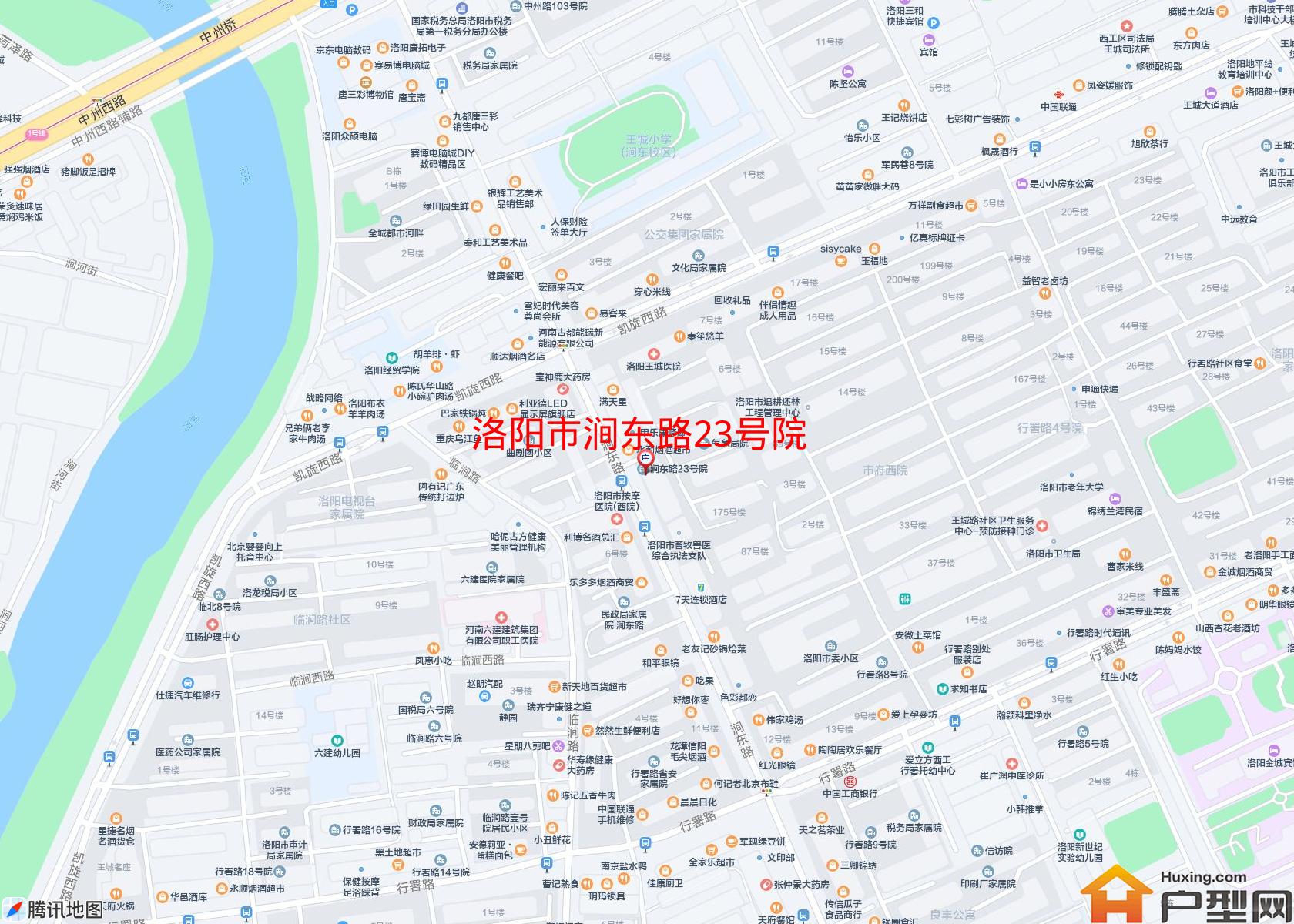 涧东路23号院小区 - 户型网