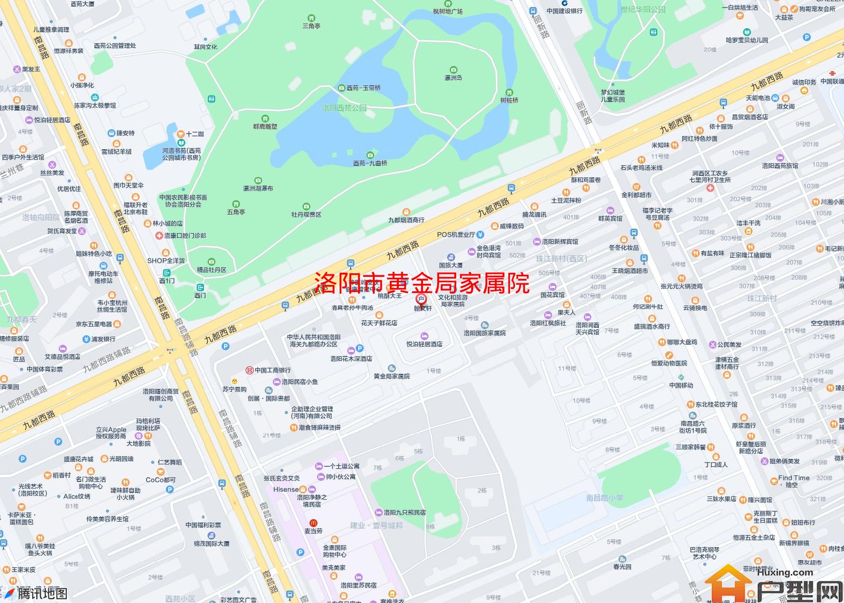黄金局家属院小区 - 户型网