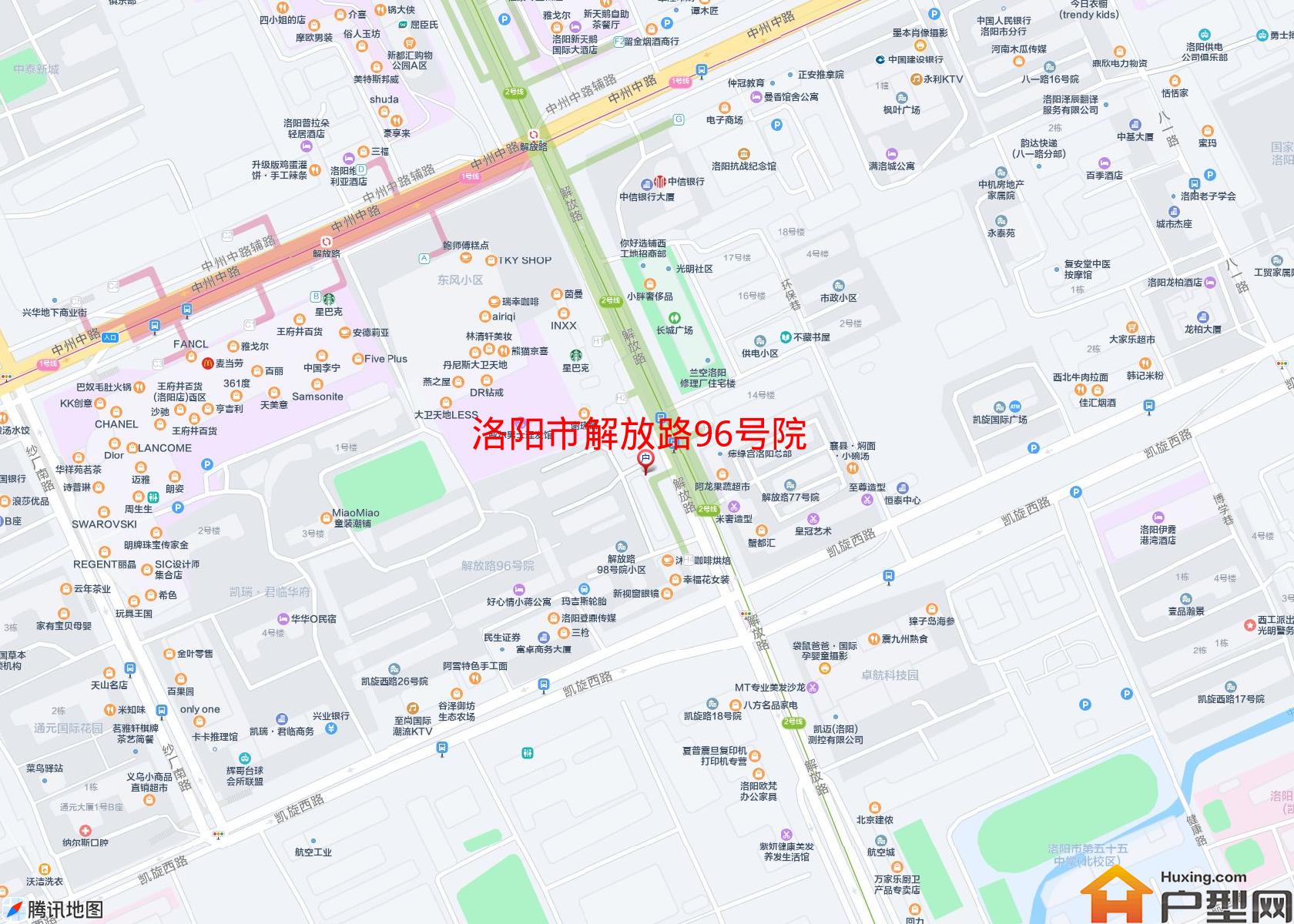 解放路96号院小区 - 户型网