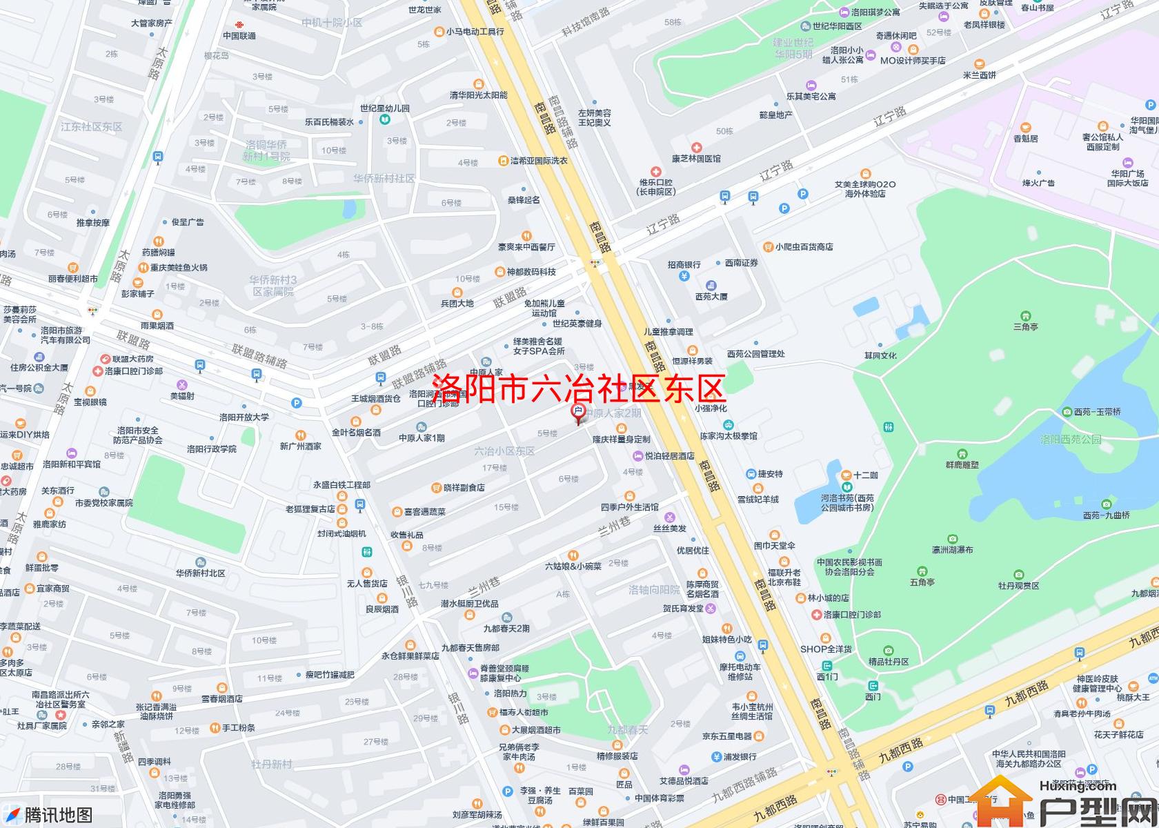 六冶社区东区小区 - 户型网
