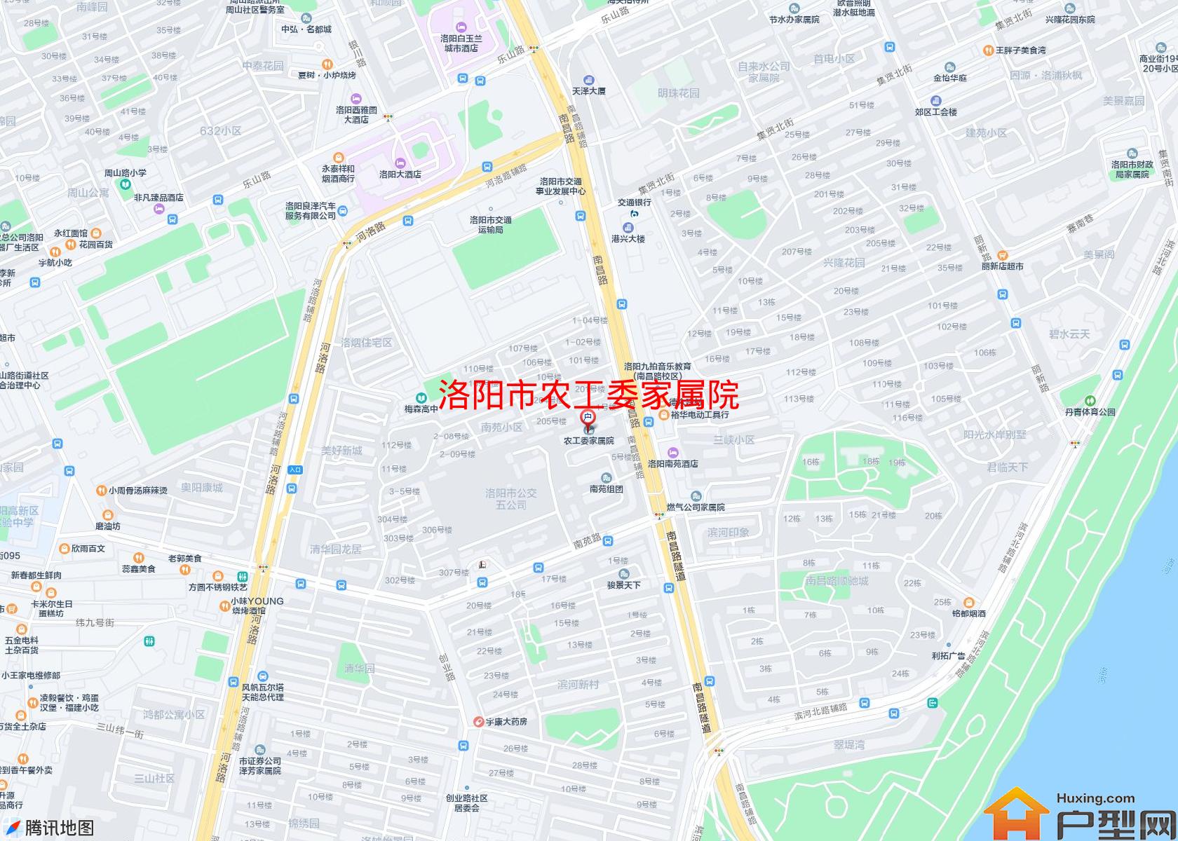 农工委家属院小区 - 户型网