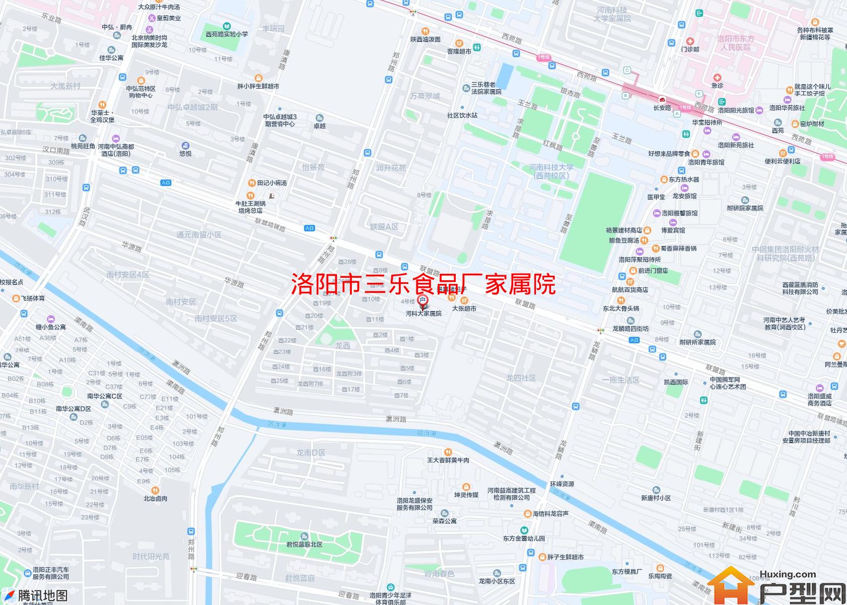 三乐食品厂家属院小区 - 户型网