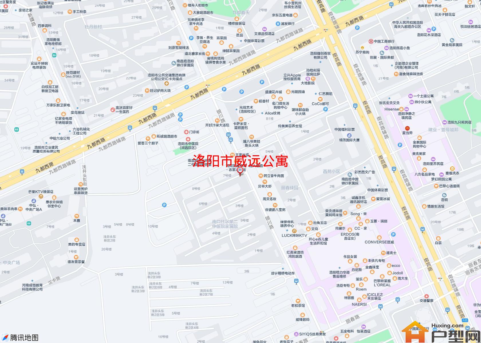 威远公寓小区 - 户型网