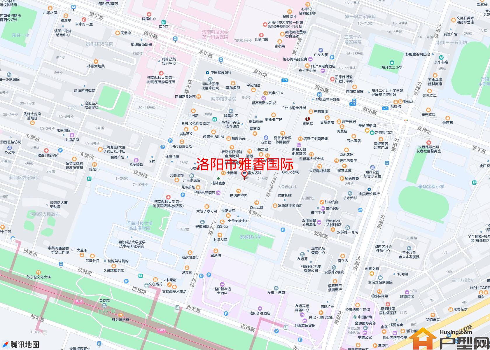 雅香国际小区 - 户型网