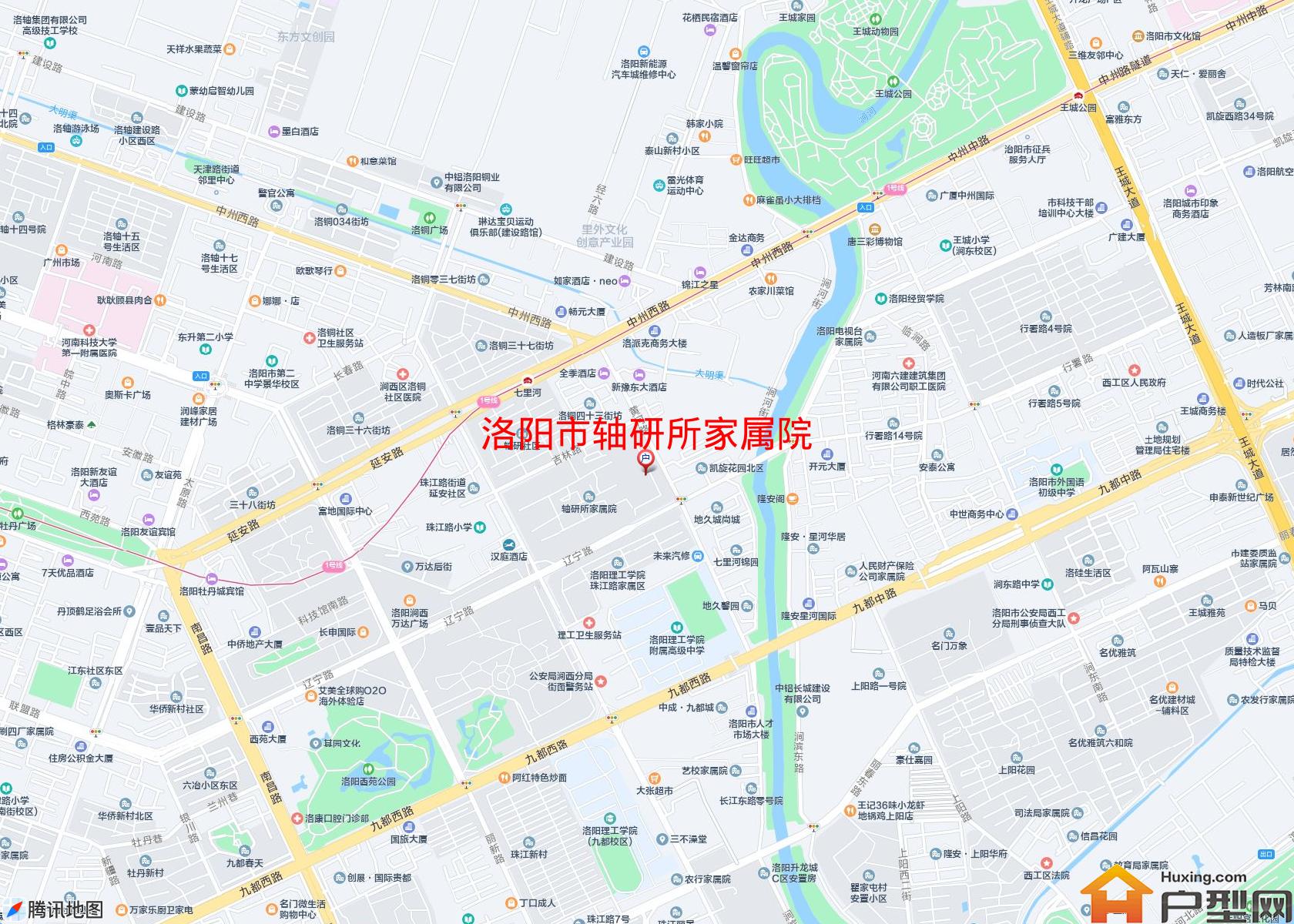 轴研所家属院小区 - 户型网