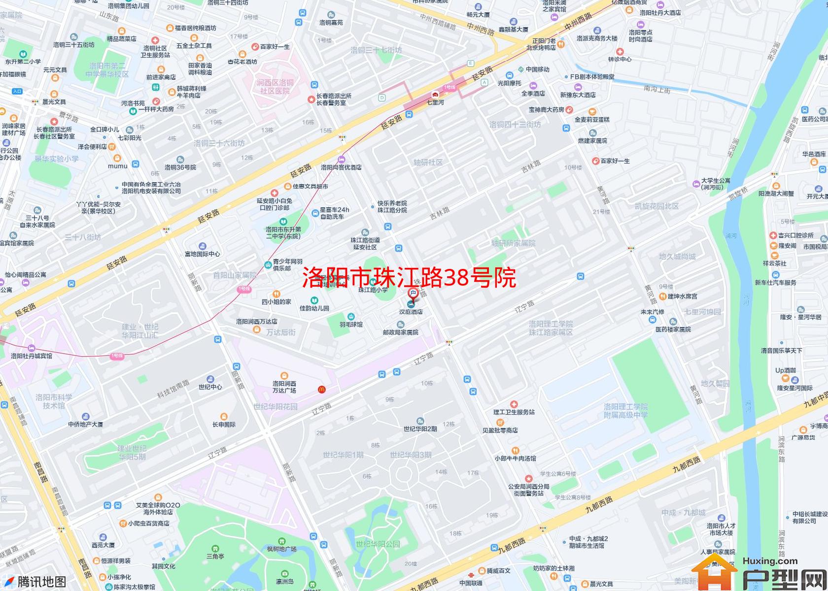 珠江路38号院小区 - 户型网