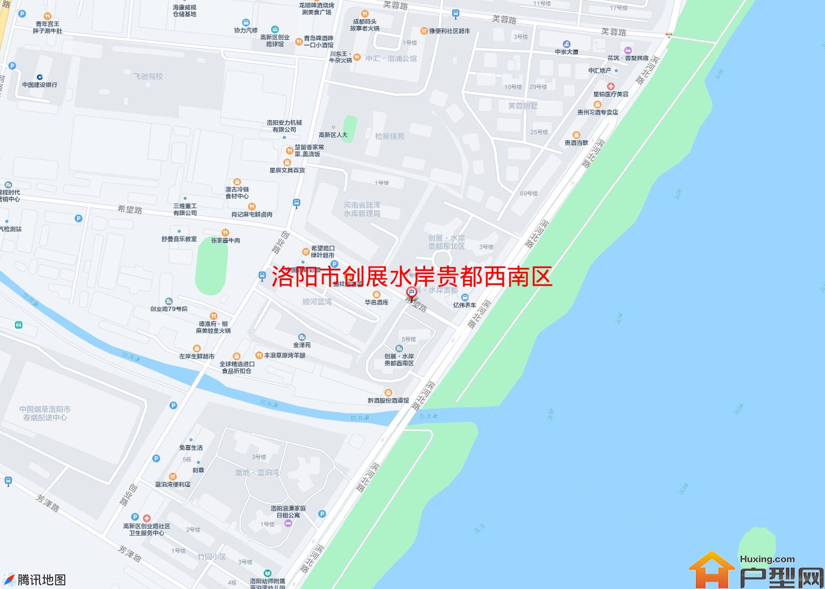 创展水岸贵都西南区小区 - 户型网