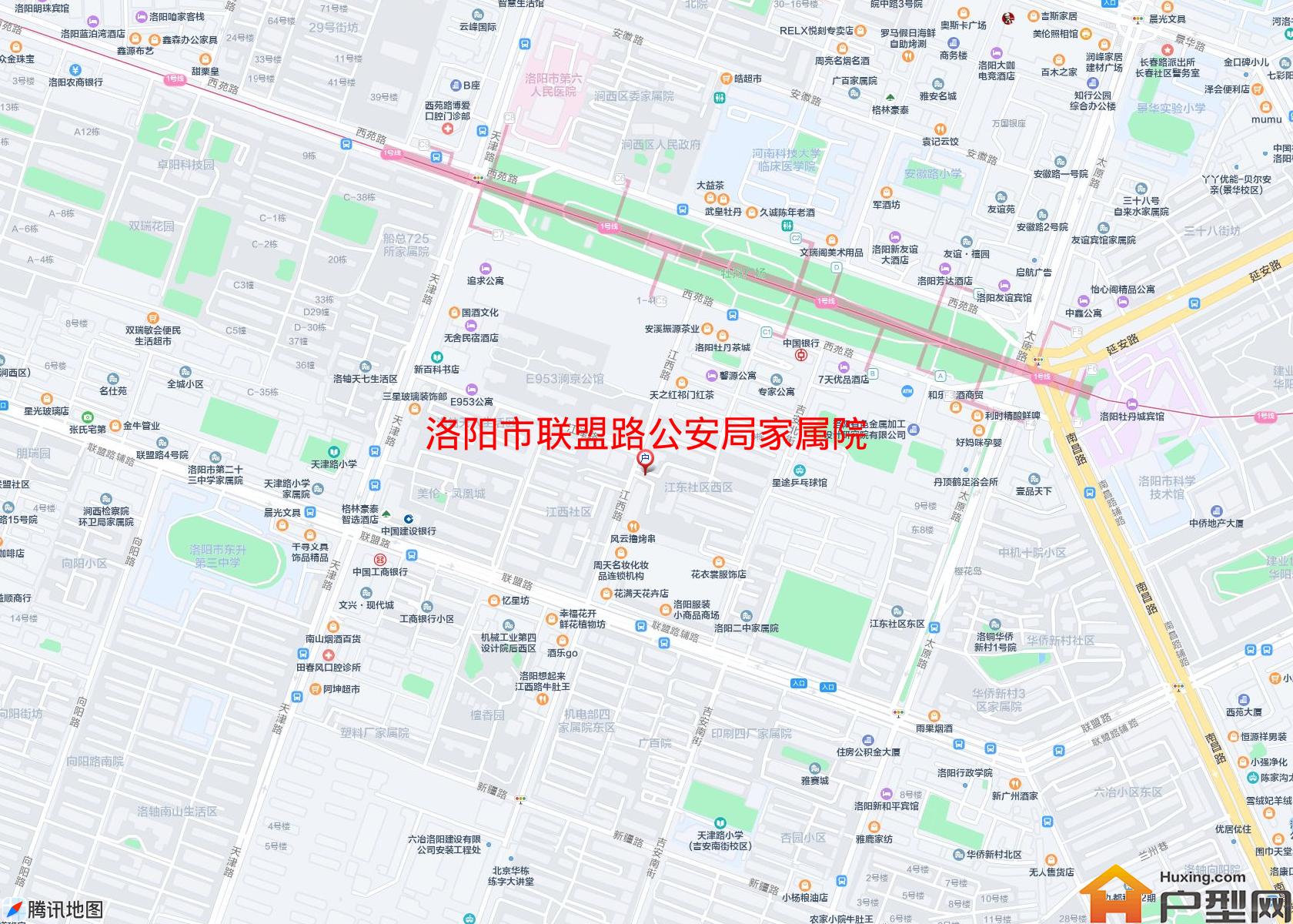 联盟路公安局家属院小区 - 户型网