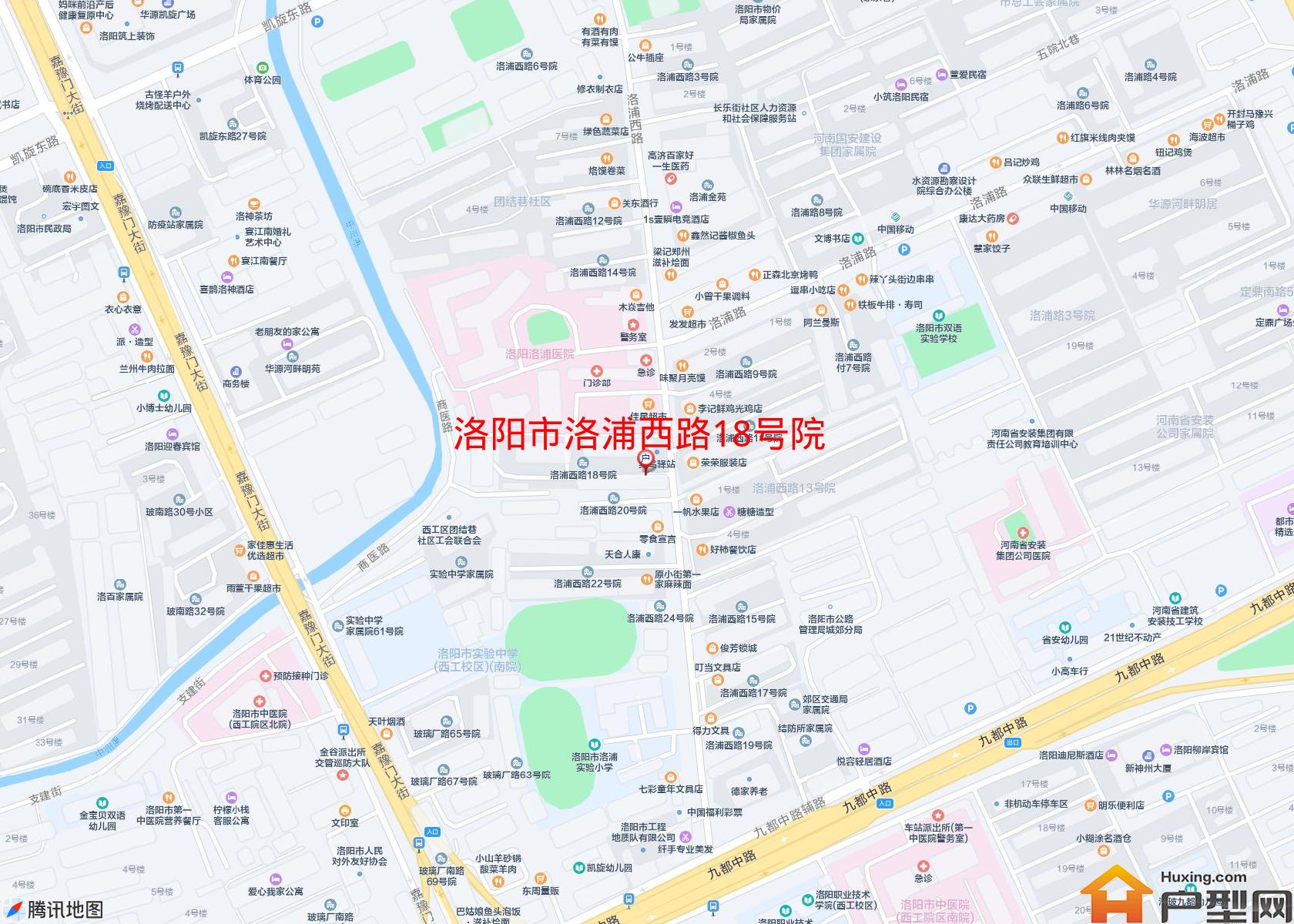 洛浦西路18号院小区 - 户型网