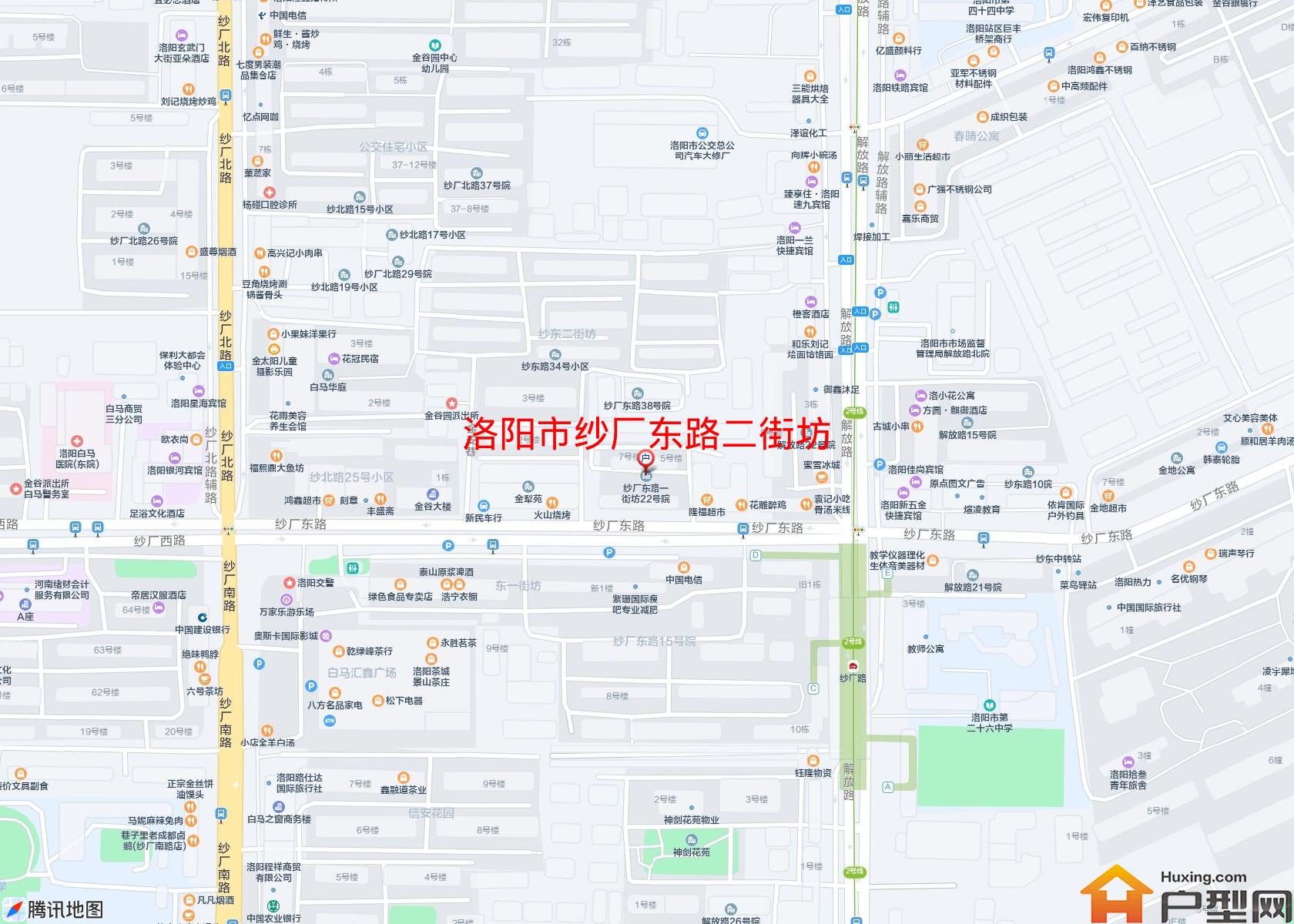 纱厂东路二街坊小区 - 户型网