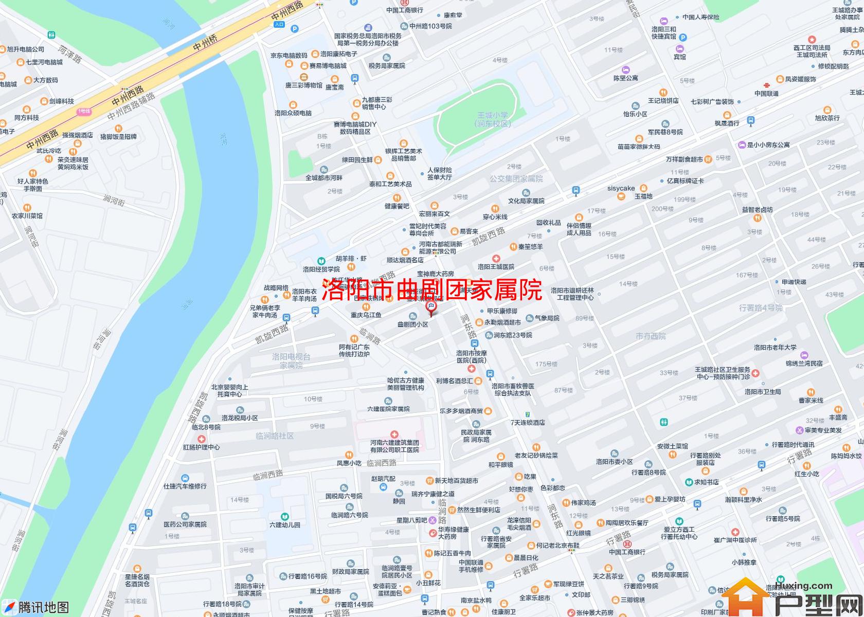 曲剧团家属院小区 - 户型网