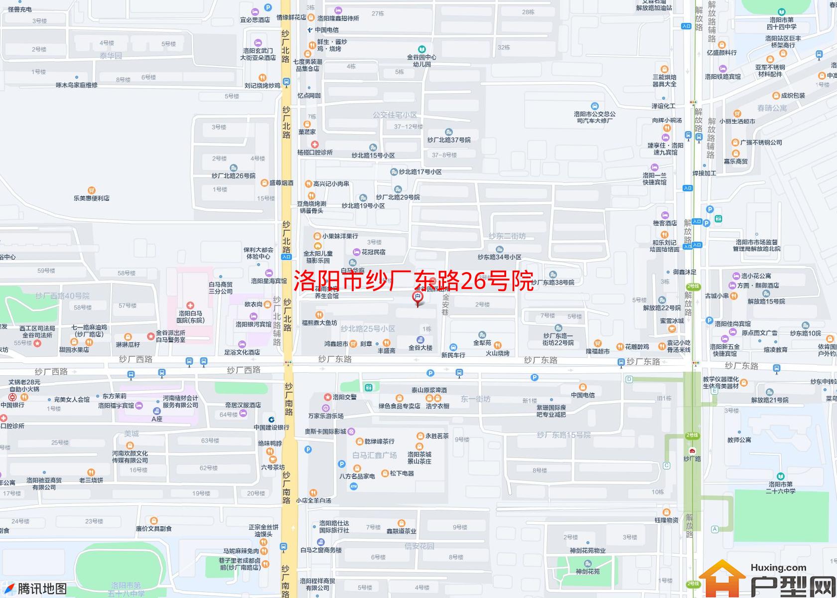 纱厂东路26号院小区 - 户型网