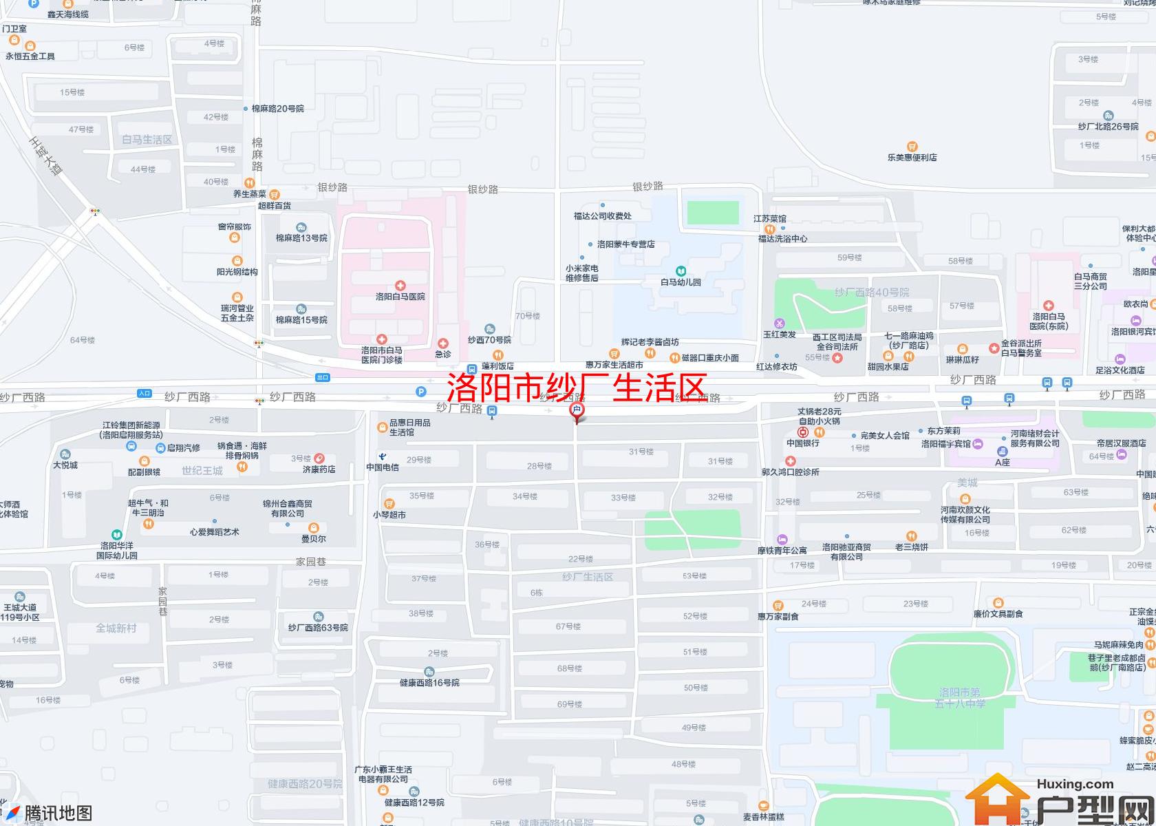 纱厂生活区小区 - 户型网