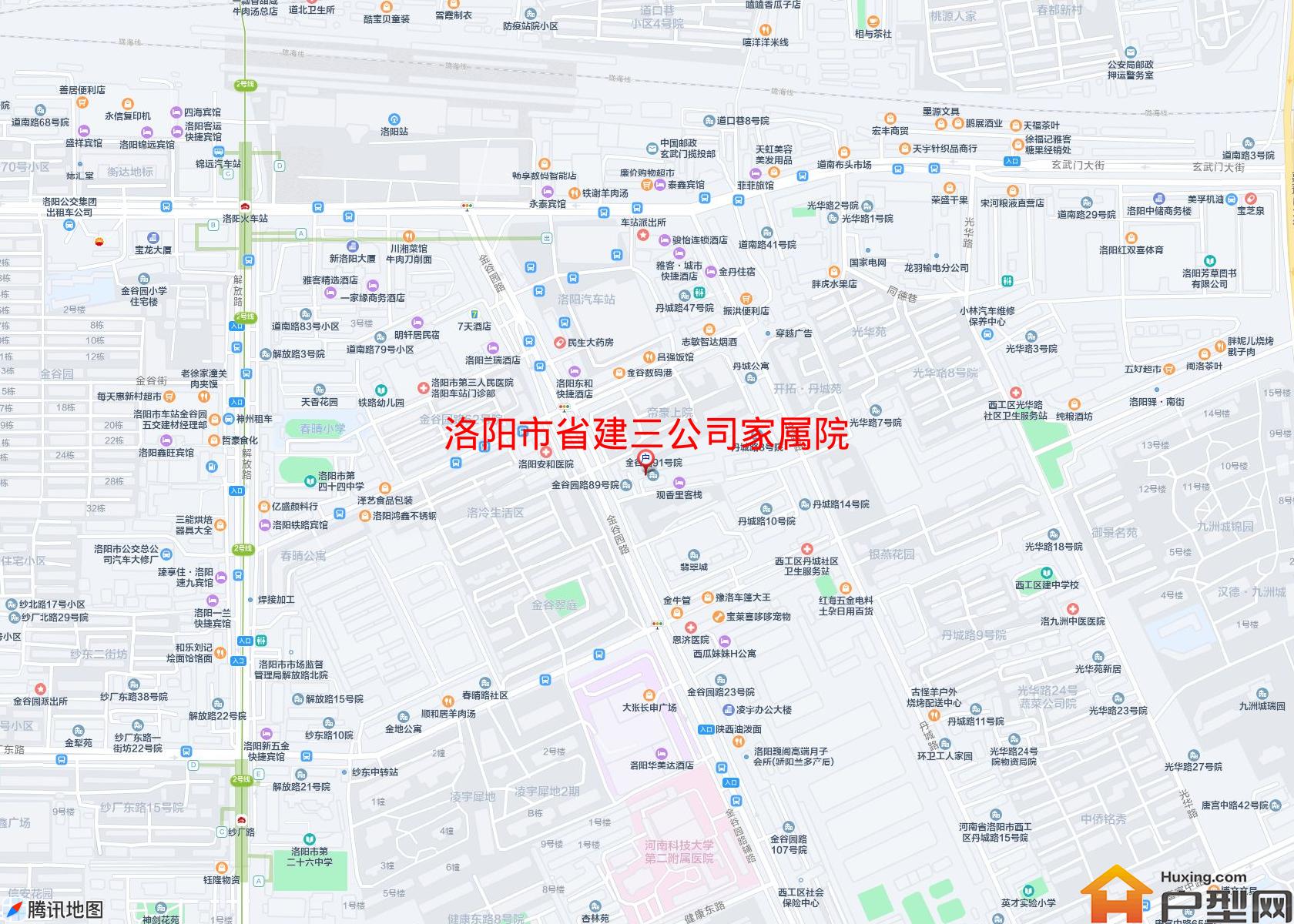 省建三公司家属院小区 - 户型网