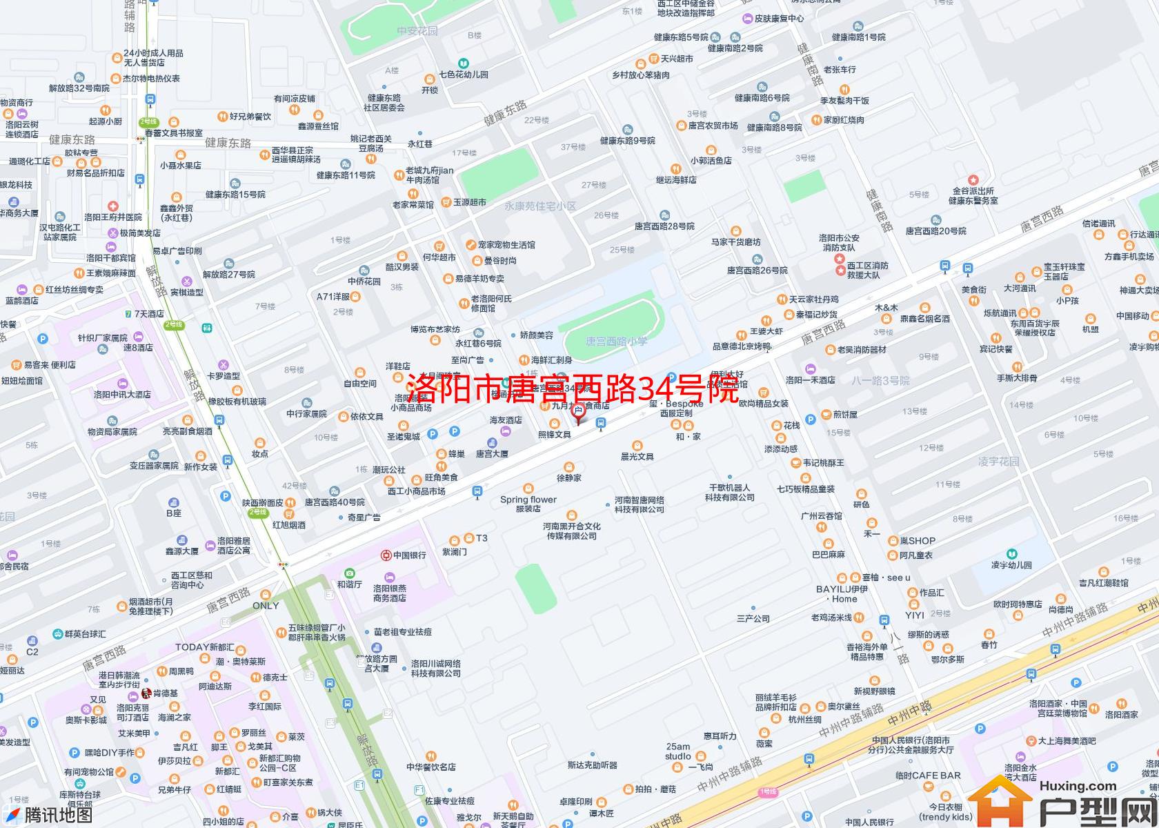 唐宫西路34号院小区 - 户型网