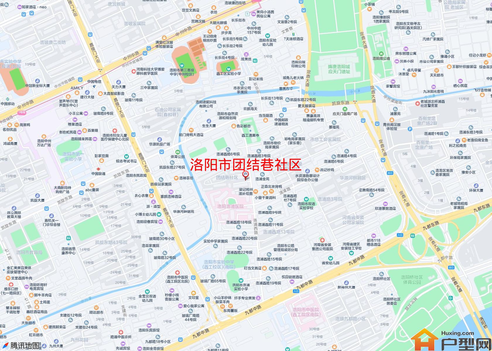 团结巷社区小区 - 户型网
