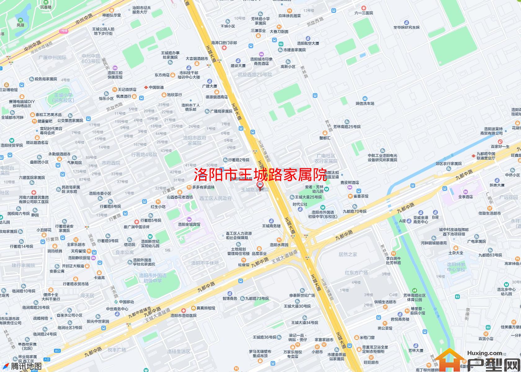 王城路家属院小区 - 户型网