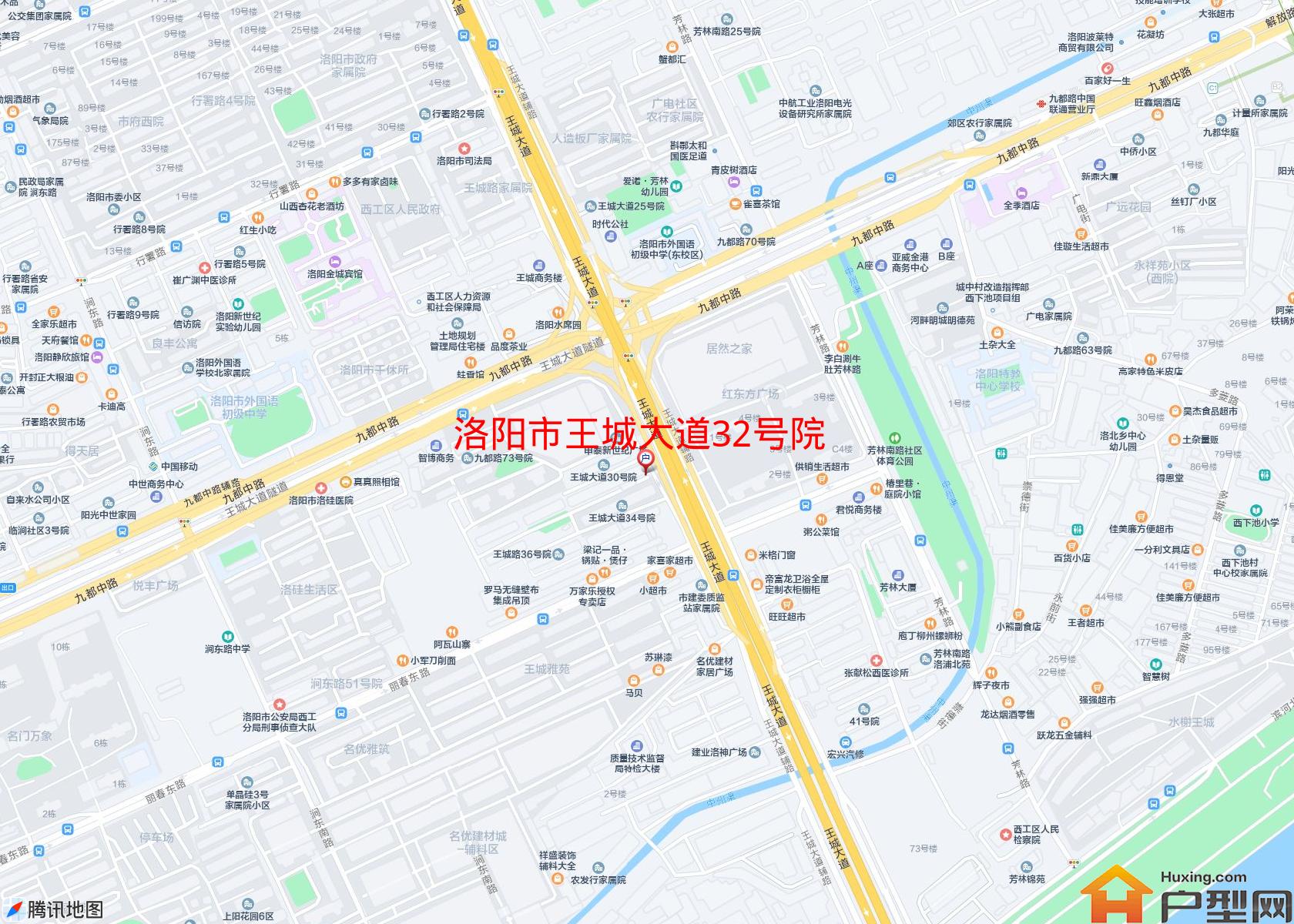 王城大道32号院小区 - 户型网
