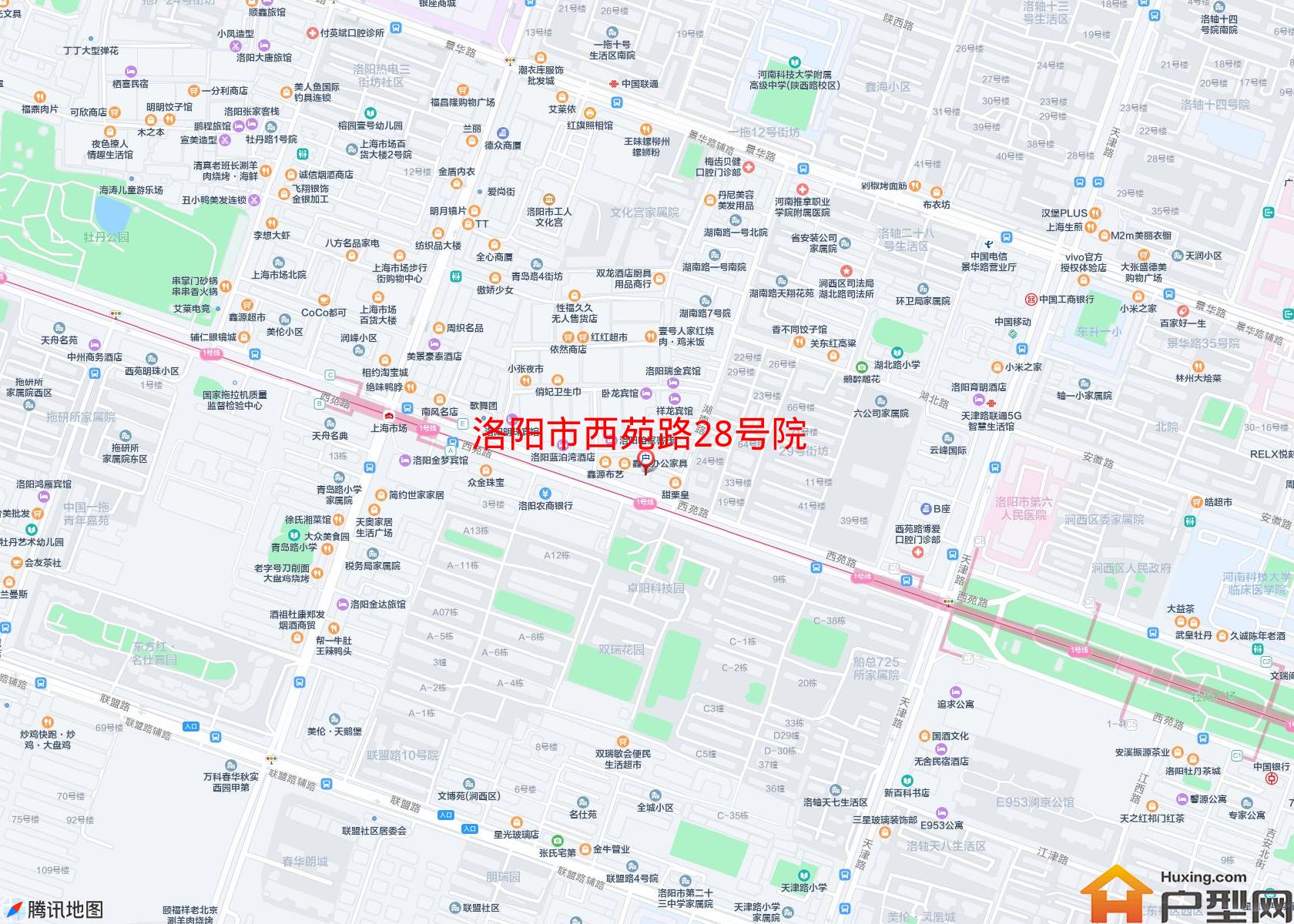 西苑路28号院小区 - 户型网