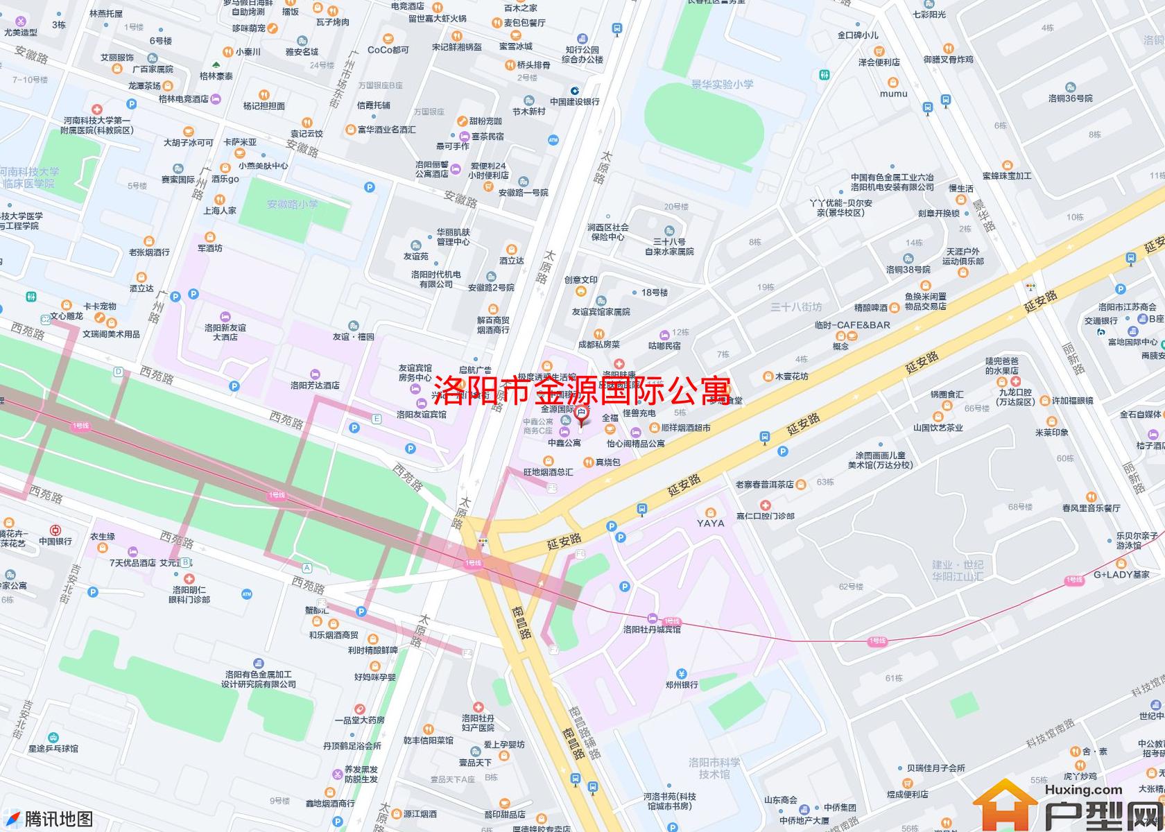 金源国际公寓小区 - 户型网