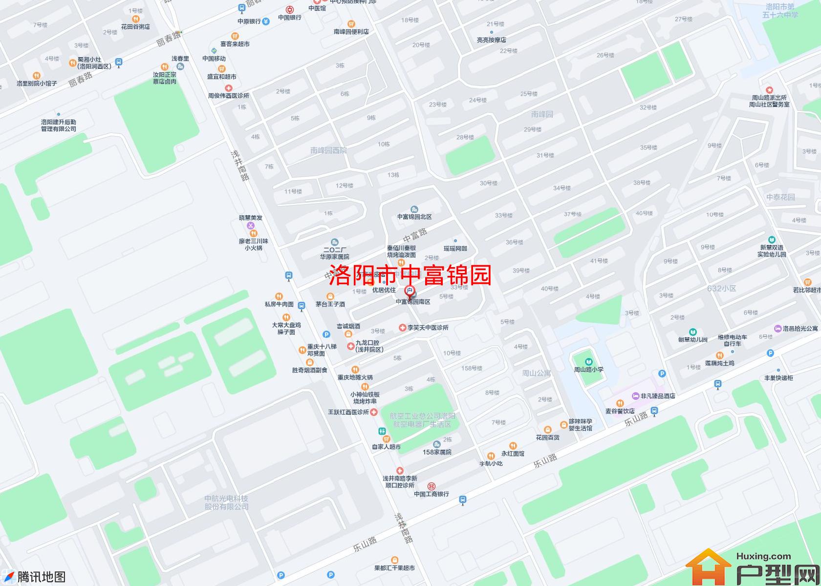 中富锦园小区 - 户型网