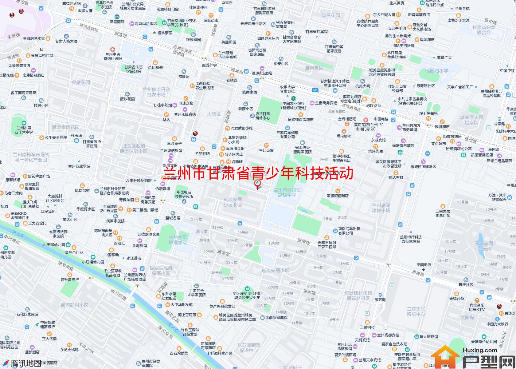 甘肃省青少年科技活动中心家属院小区 - 户型网