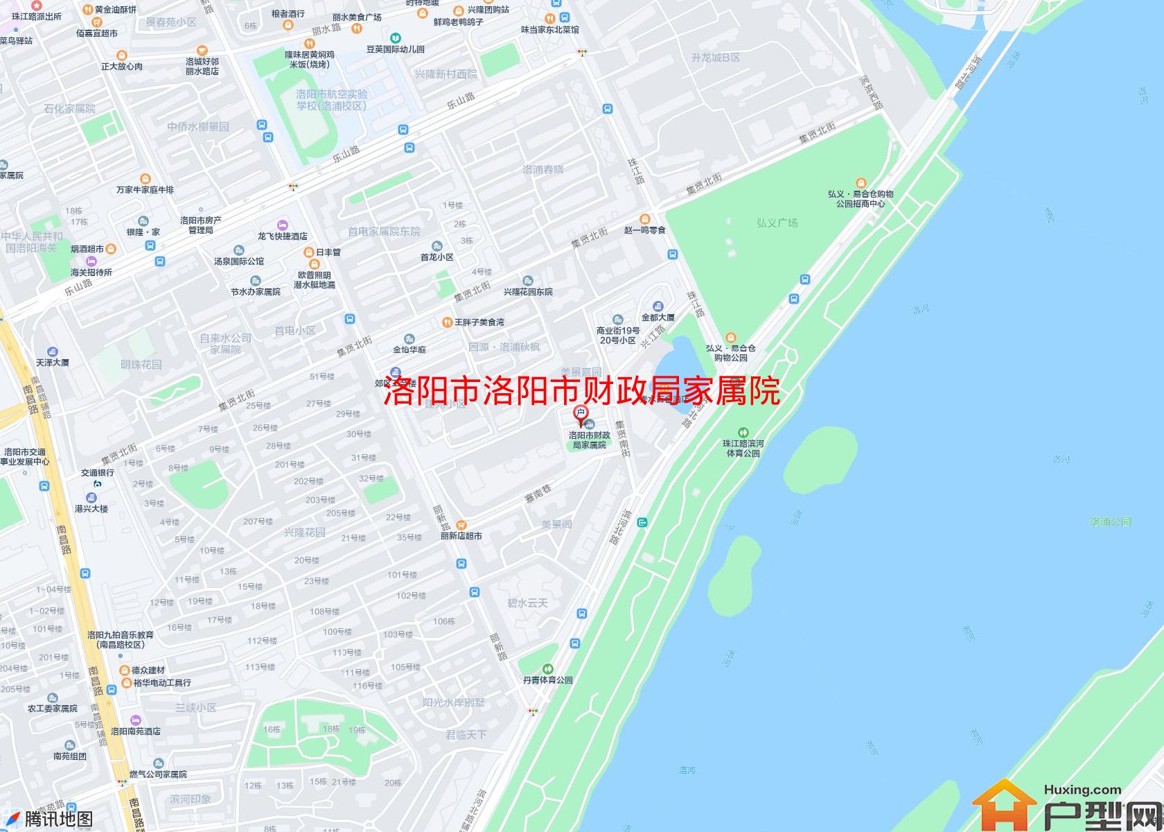 洛阳市财政局家属院小区 - 户型网